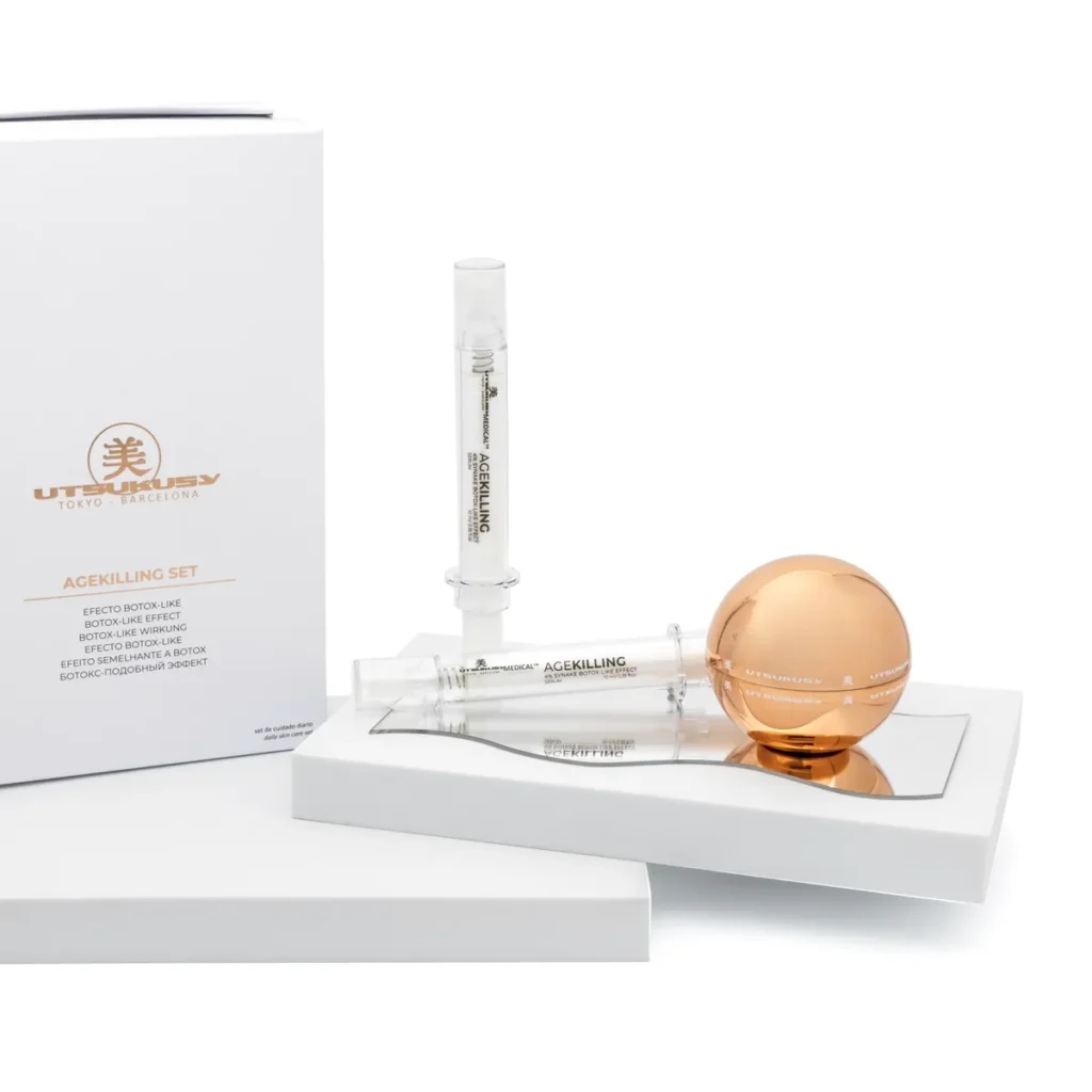 set facial crema serum potente antiedad